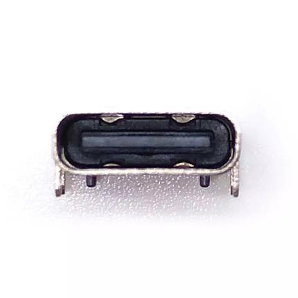USB 2.0 Type-C Female 16P SMT Top Mount Right Angle Connector_Front