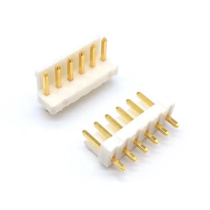 R3921 GS Series Wafer 3.96mm Dip Straight Type gold plated 3u&quot;/10u&quot; with friction lock