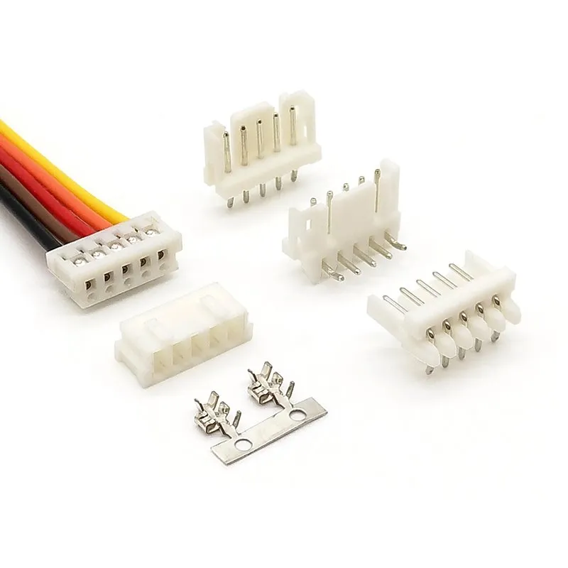 Crimpgehäuse der Serie R5540, 2,00 mm Nylon 66 UL94V-0, Farbe weiß, Schaltkreis 02 bis 15 Pin