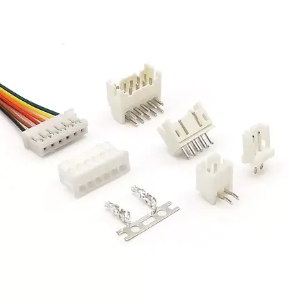 R5500 Series Crimp Housing 2.00mm Single Row, Nylon 66 UL94V-0 color white