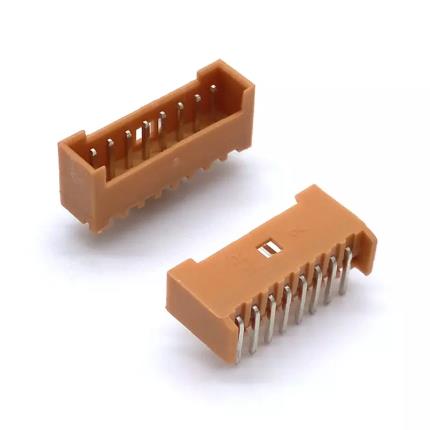 R6511 Series Wafer 1.25mm Dip RA/STR Type brass tin plated, circuit 02 to 15 pin