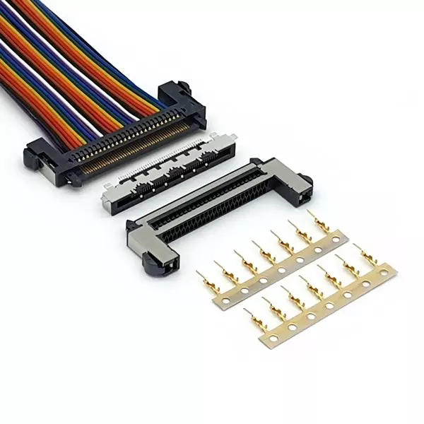 0,50-mm-Draht-zu-Platine-Steckverbinder der Serie R0500