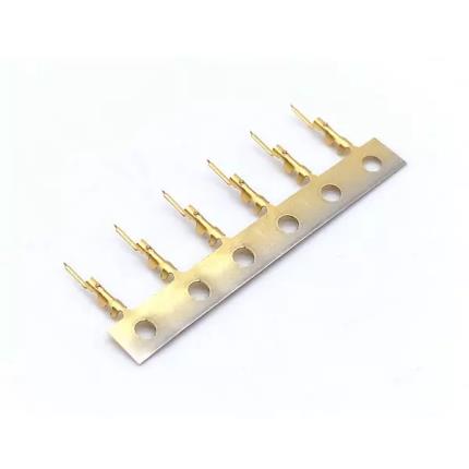 R0503-Serie, 0,50 mm, unterer Kontakt-Crimp-Anschluss, B-Typ, vergoldet