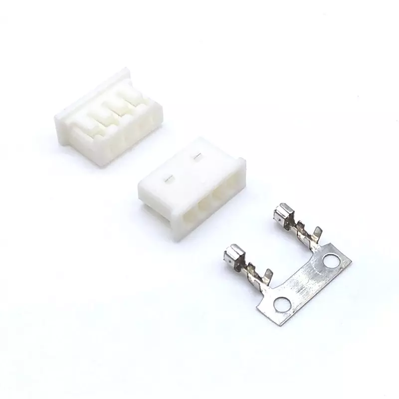 Crimpgehäuse der Serie R5580, 2,00 mm Nylon 66 UL94V-0, Farbe weiß, Schaltkreis 02 bis 15 Pin