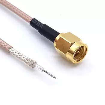 SMA Plug with Partially stripped head and tail RG316 RF Coaxial Cable｜Sunny Young Enterprise Co., Ltd.｜Taiwan