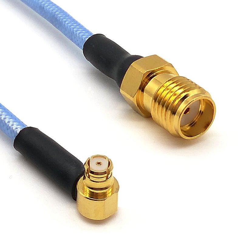 SMA Jack to SMP Right Angle Jack SS405 RF Cable