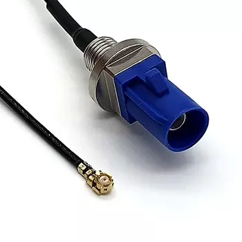 FAKRA-C to I-PEX MHF Plug 1.37 Cable, FAKRA Cable-01