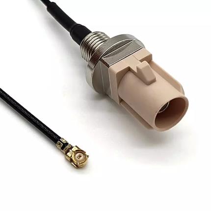 FAKRA-I Plug to I-PEX MHF Plug 1.37 RF Cable