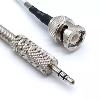 公式限定 福袋 - 公式通販オンラインショップ BNC公頭轉3.5mm Stereo 射頻同軸 Cable Coaxial Plug耳機接頭RF アクセサリ