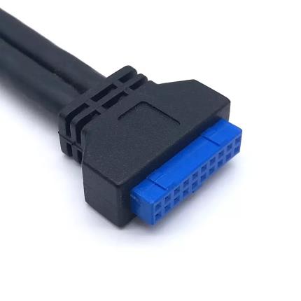 2 Ports USB 3.0 Typ-A Buchse auf 20P Header Motherboard Verl&#xE4;ngerungskabel