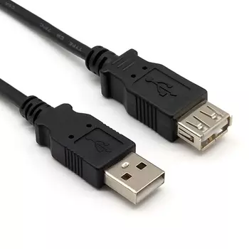 Grundlegendes USB 2.0 A-Konverterkabel, Stecker auf Buchse, USB 2.0-Kabel-02