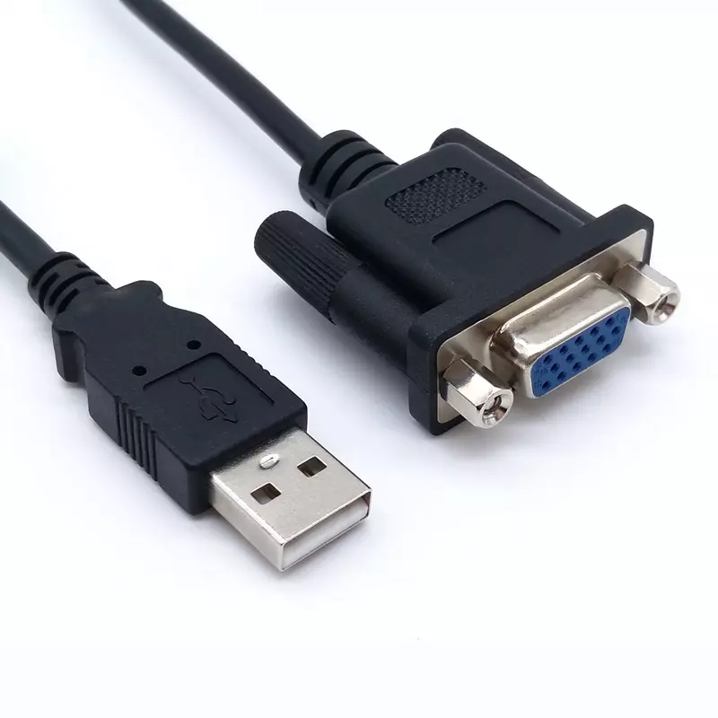 USB 2.0 Type A Male to VGA HDB15 Cable