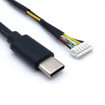 USB 2.0 Type-C尾部客製化打端加工傳輸線｜杉洋企業｜台灣線材加工製造商