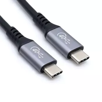 USB4 Type-C with E-Mark PD100W Charging Cable｜Sunny Young Enterprise Co., Ltd.｜Taiwan