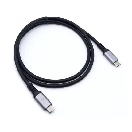 USB4 Typ C PD100W mit hochwertigem E-Mark-Kabel