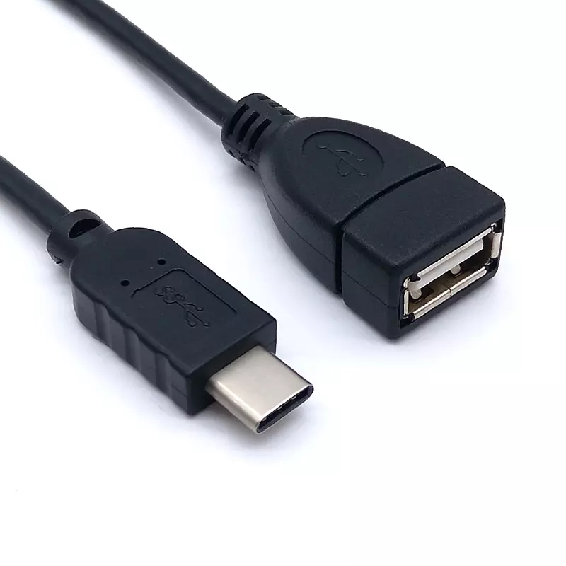 USB 2.0 Type C to Type A Female Cable