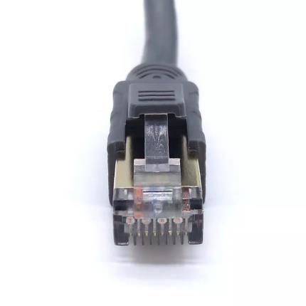 cat8 lan cable with boots