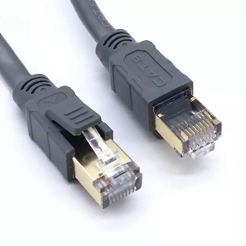 CAT.8 bandwidth up to 2GHz and transmission rate up to 40Gbps lan cable