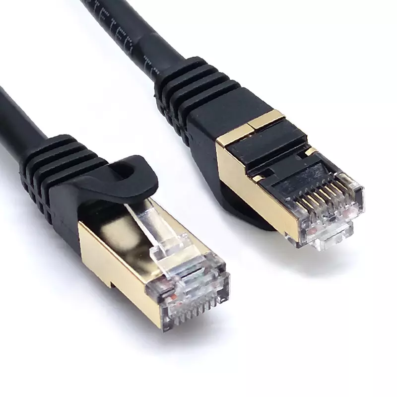 CAT7 Bandbreite bis zu 600MHz und Übertragungsrate bis zu 10Gbps LAN-Kabel
