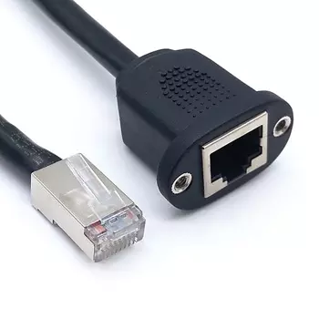 CAT 6 STP Jack to Plug Adapter Ethernet Cable｜Sunny Young Enterprise Co., Ltd.｜Taiwan
