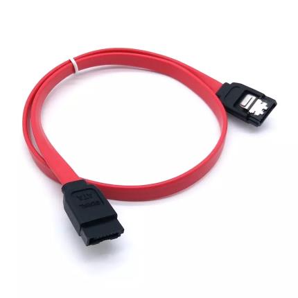 SATA 7P Straight Type with Latch Data Cable