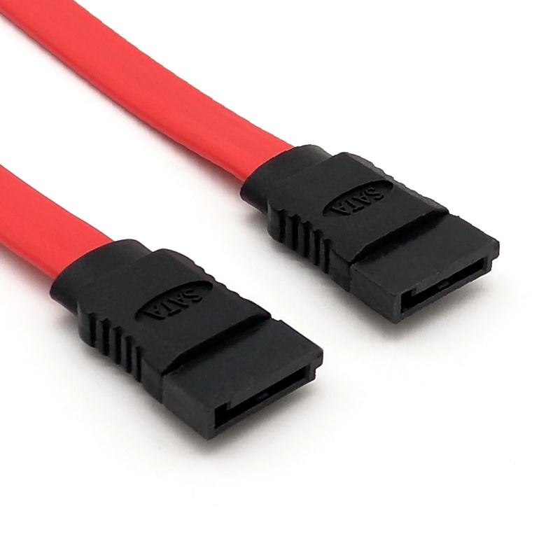 Serial SATA 7P 180°雙公頭資料傳輸線 SATA 7P 180° Cable｜杉洋企業｜台灣線材加工製造商