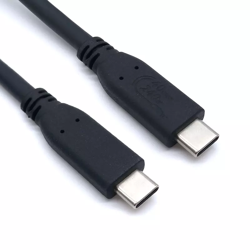 USB 4.0 Type-C Male Cable with E-Mark
