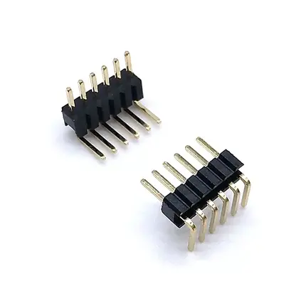 1.27mm Single Row Dip R/A Type Pin Header
