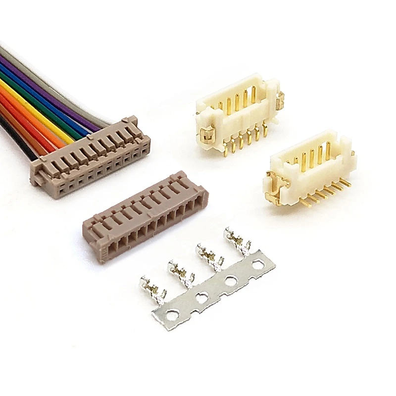 R6530 Series Crimp Housing 1.25mm Single row Nylon 66 UL 94V-0