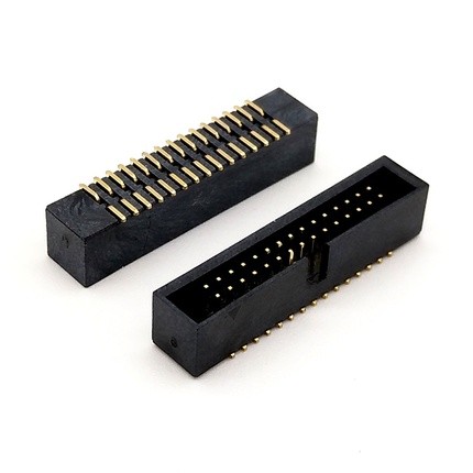R6715 Series｜1.27mm SMT 180°簡易牛角座