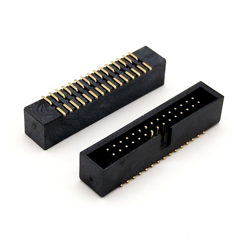 R6715 Series｜1.27mm SMT 180°簡易牛角座